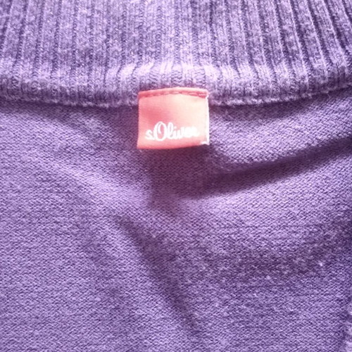 Purple short cardigan S.Oliver like new, size XS