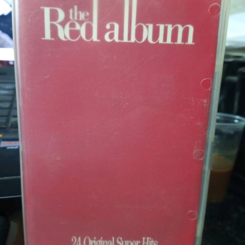 The Red Album three audio cassettes like new, 24 original super hits