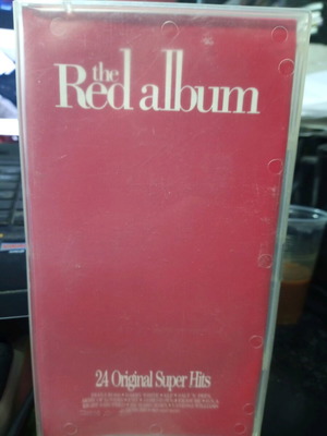 The Red Album three audio cassettes like new, 24 original super hits