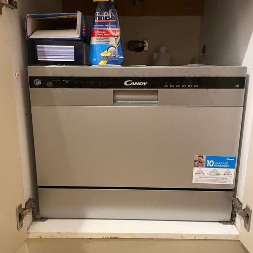 Candy dishwasher used, 55x43.8 cm, fully functional