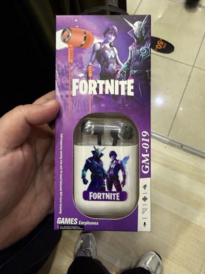 Fortnite earphones sealed