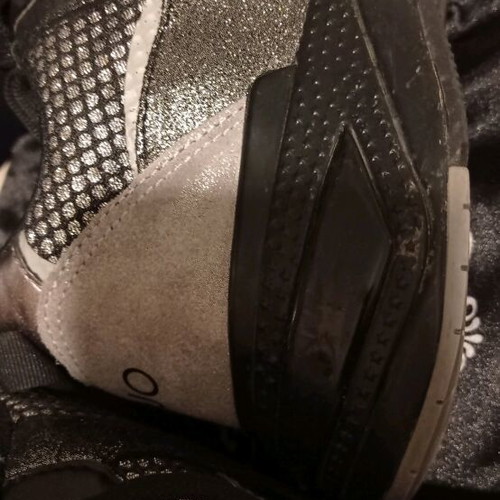 Liu Jo athletic boots like new, leather and suede, with fabric bag