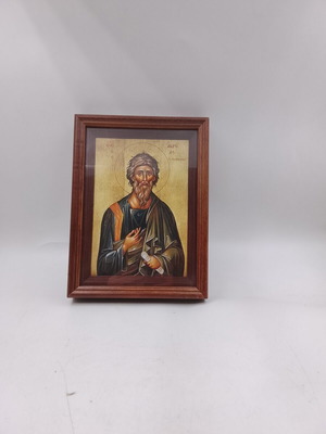 Εικόνα Άγιος Ανδρέας καινούργια, αχρησιμοποίητη, μέγεθος 23x17