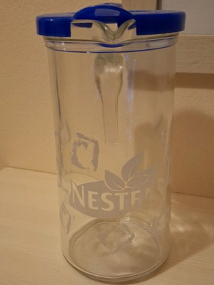 Glass pitcher Nestea promotional new