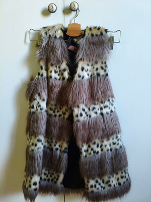 Leopard vest Passager like new, size S/M