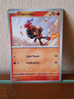 Pokemon card Charcadet καινούργιο