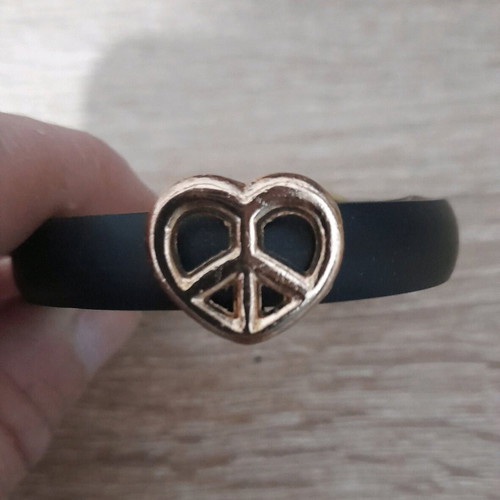 Bracelet used black with clasp diameter 5cm