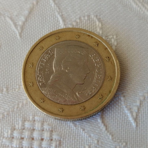 Latvia 1 Euro coin 2016 series
