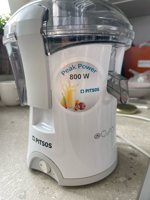 Pitsos juicer used, 800 W, white