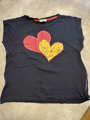 Attrattivo T-shirt used, dark blue, size M