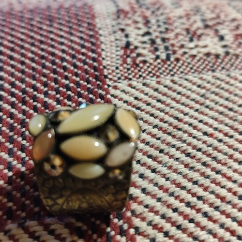 Dance with Navette ring by Miranda Konplott like new