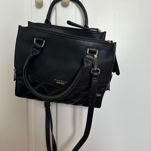 Fiorelli shoulder and handbag used, black with crossbody strap