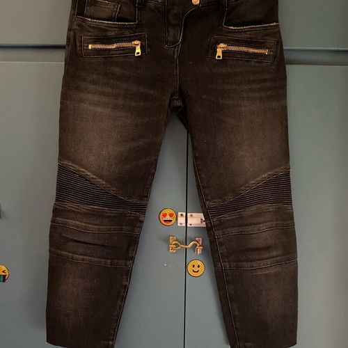 Balmain Capri jean used, gray, size S 36 8