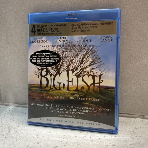Tim Burton Big Fish Blu-ray with Greek subtitles