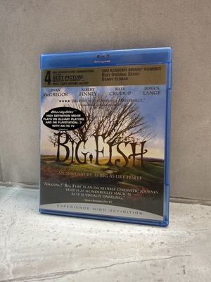 Tim Burton Big Fish Blu-ray with Greek subtitles