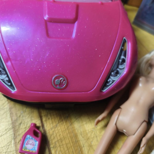 Barbie vehicles and accessories used, various items in very good condition