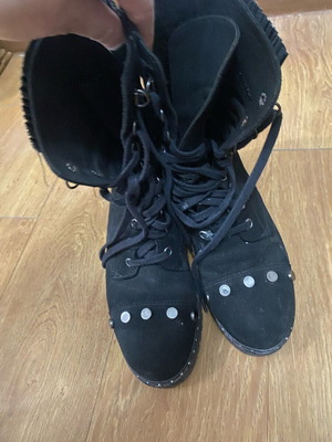 Leather boots used size 37