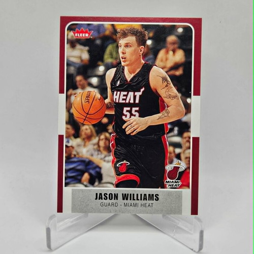 2007-08 Fleer Jason Williams basketball card like new