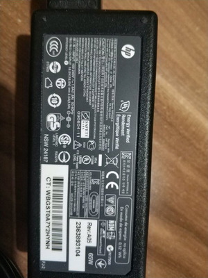HP Laptop Charger 65W Like New