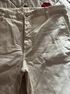 Zara men's white shorts size XXL
