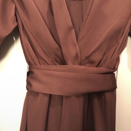 Massimo Dutti long dress 100% viscose, new, size XS/S, burgundy
