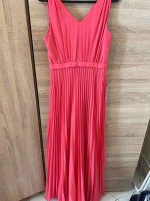 Summer maxi dress new, size 38, coral color
