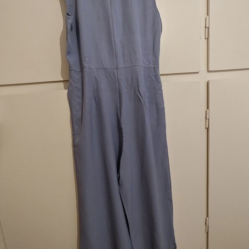 Regalinas jumpsuit medium used, sleeveless turquoise blue
