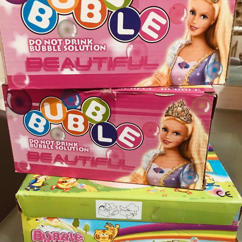 Bubble Beautiful and Bubble Kidz soap bubbles new, pack of 24 or 48