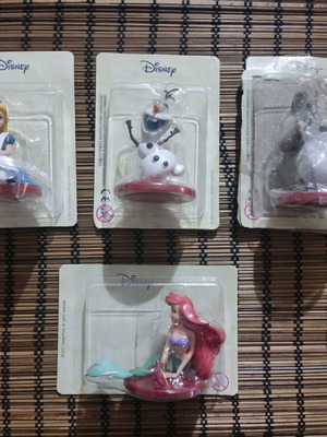 Disney collectible figures new with sealed recorded fairy tales
