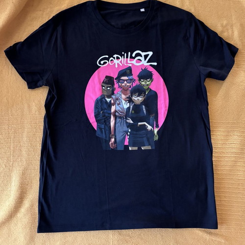 Gorillaz Humanz Tour 2017 official T-shirt XL