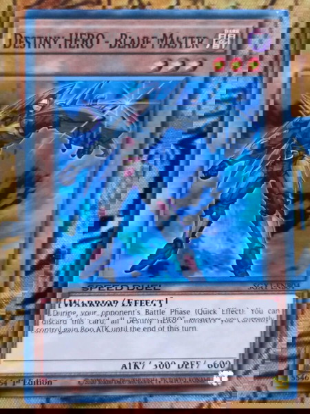 Destiny Hero Blade Master (Yugioh)