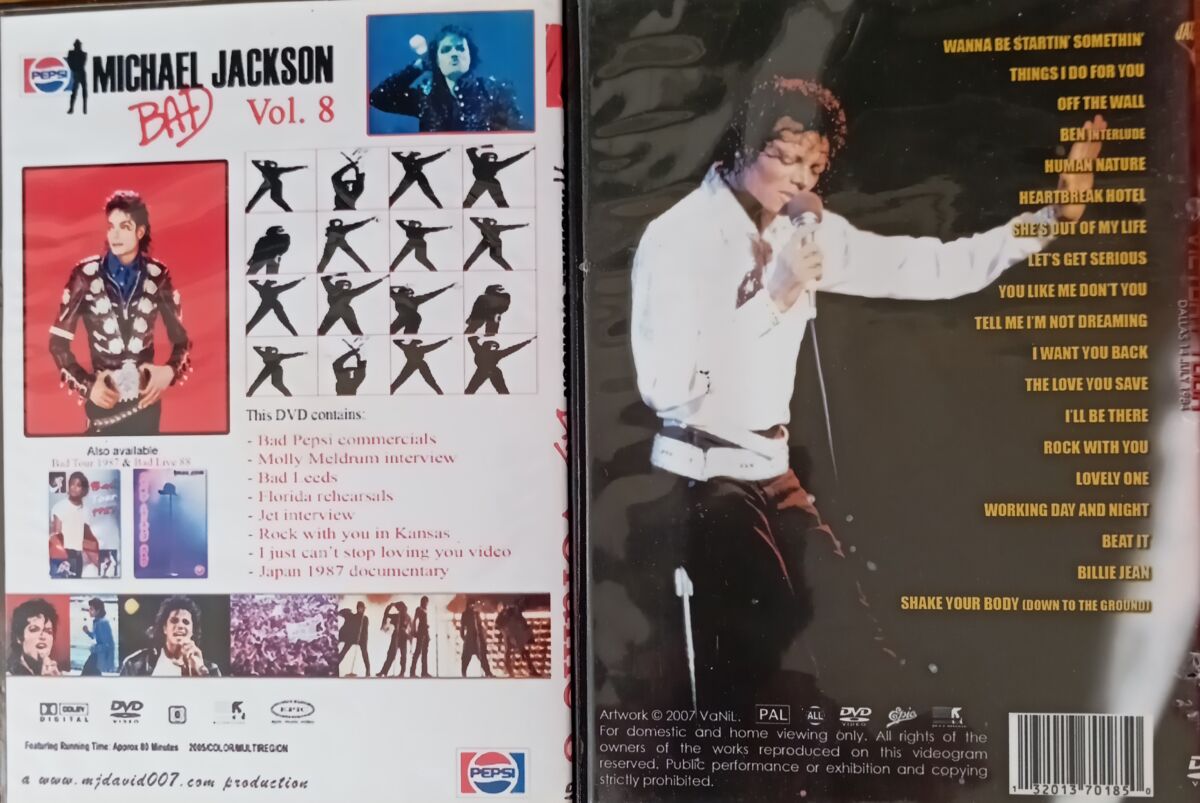 Michael Jackson DVD used, live and… - € 10,00 - Vendora.cy