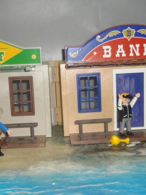 Playmobil Wild West Suitcase like new