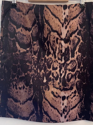 By Malene Birger skirt with snakeskin print
