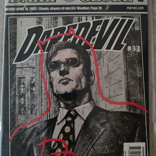 Daredevil #32 Marvel comic book mint condition 2002