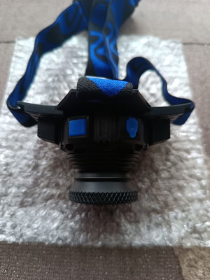 CREE XM-L T6 LED Headlamp with Zoom and Chargers, New