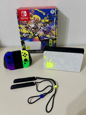 Nintendo Switch OLED Splatoon Edition употребяван