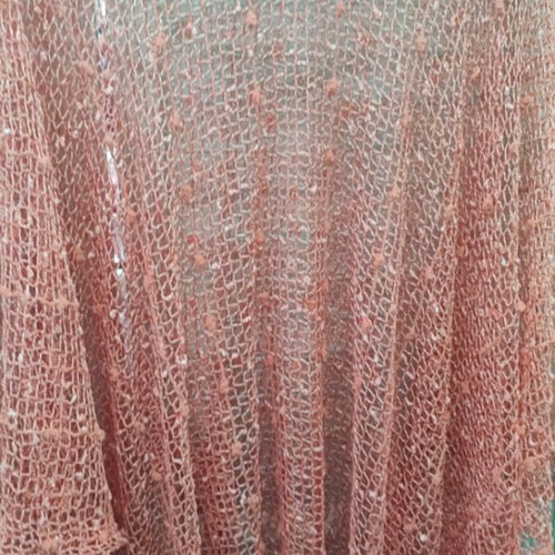 Rima Beachwear orange net kaftan, one size