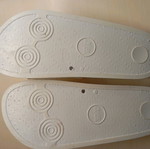 Aquaflex slippers new, size 37, white