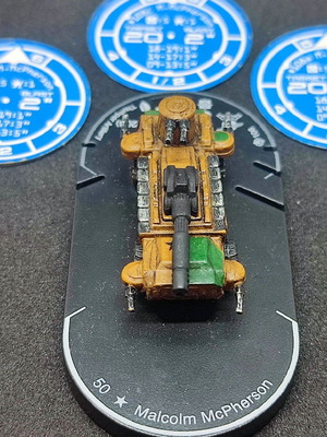 Mechwarrior Malcolm McPherson Thumper Artillery #108 like new