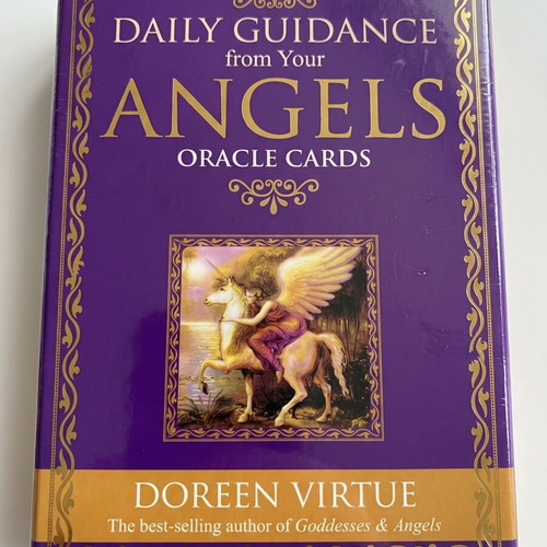 Daily Guidance from Your Angels Oracle Cards by Doreen Virtue like new