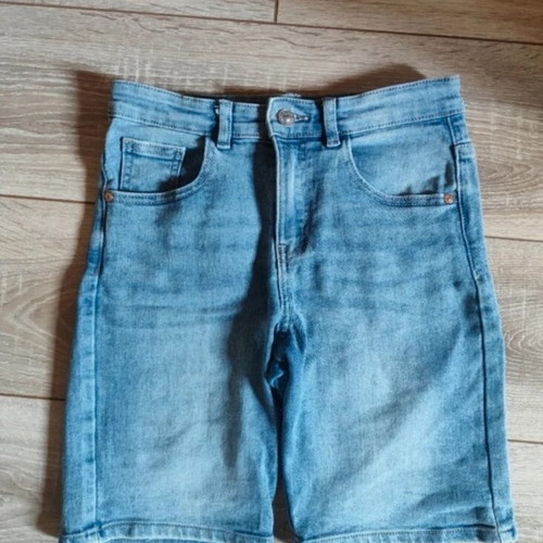 Sinsay denim shorts for boys size 140 cm like new, blue