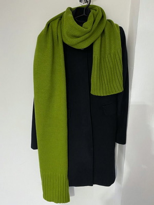 Miss Sixty scarf used, green, dimensions 226×28