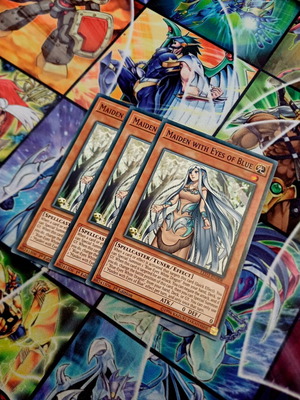 Playset 3x Maiden with Eyes of Blue LED3 Yu-Gi-Oh! cards