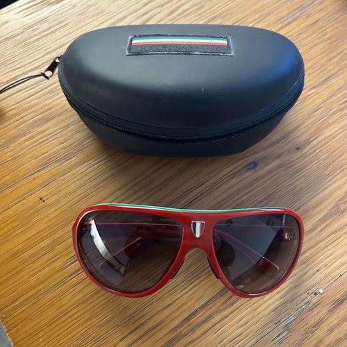 Dolce & Gabbana DG 4087 sunglasses new, white and red