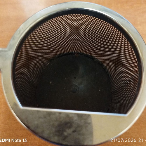 Pen holder with built-in electronic clock used