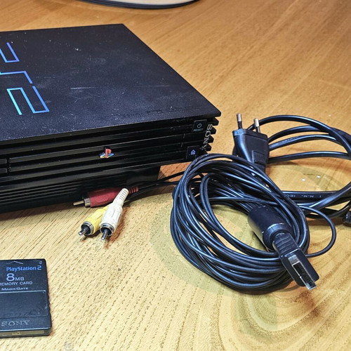 Sony PlayStation 2 Fat console, black