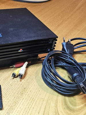 Sony PlayStation 2 Fat console, black