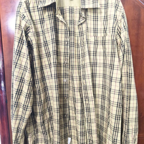 Burberry long sleeve shirt XXL like new