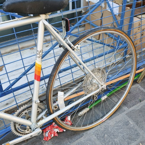 Peugeot Iseran vintage ποδήλατο δρόμου μεταχειρισμένο, ατσάλινο πλαίσιο HLE